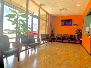 Urgent care waiting area
