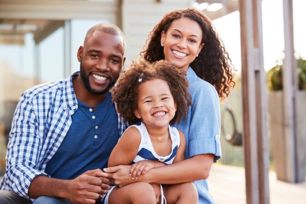 smiling family